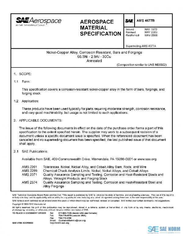 SAE AMS4677B PDF