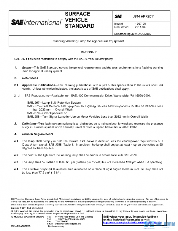 SAE J974_201104 PDF