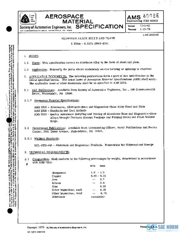 SAE AMS4008E PDF