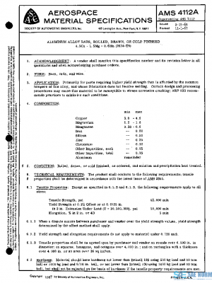 SAE AMS4112A PDF