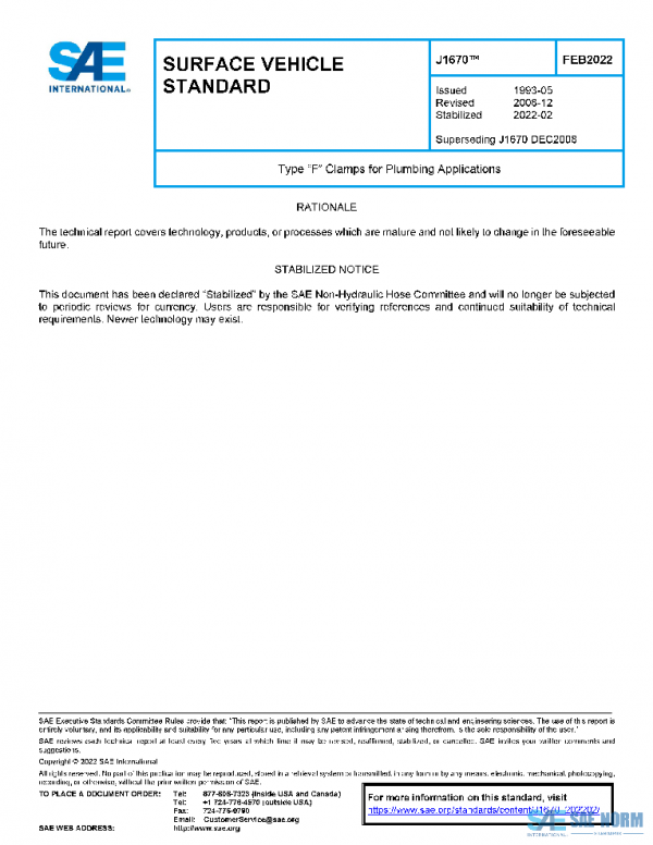 SAE J1670_202202 PDF