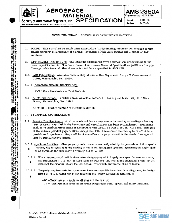 SAE AMS2360A PDF