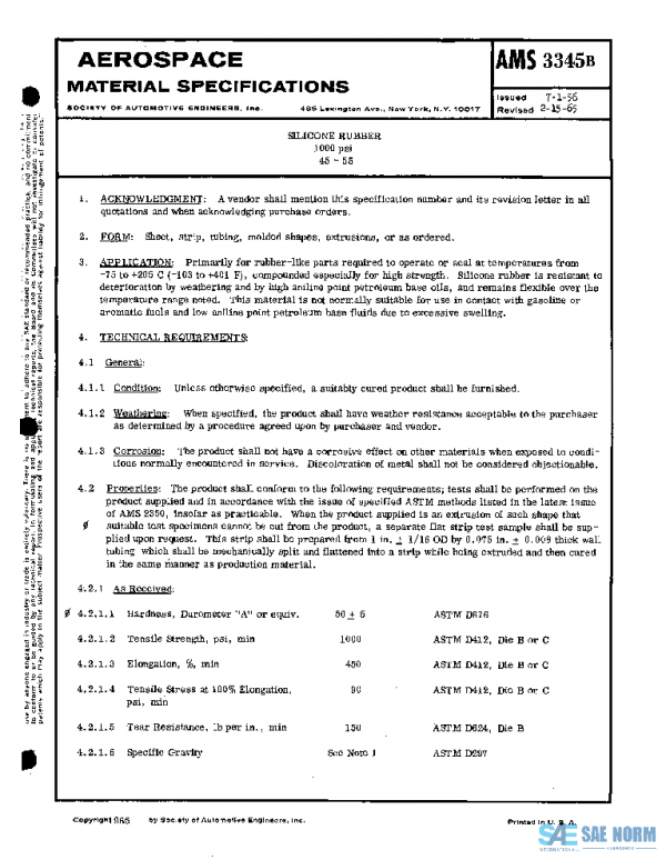 SAE AMS3345B PDF SAE AMS3345B PDF