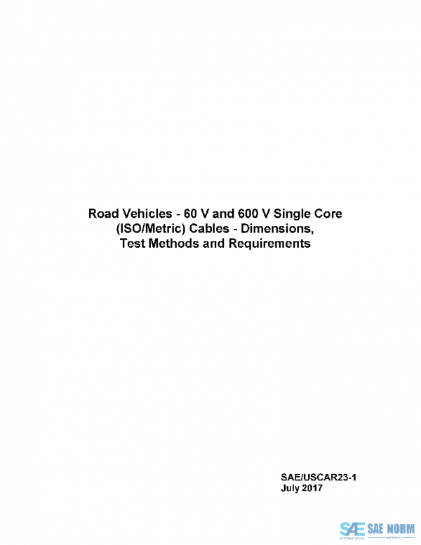 SAE USCAR23-1 PDF