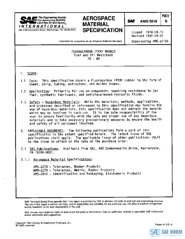 SAE AMS3216B PDF