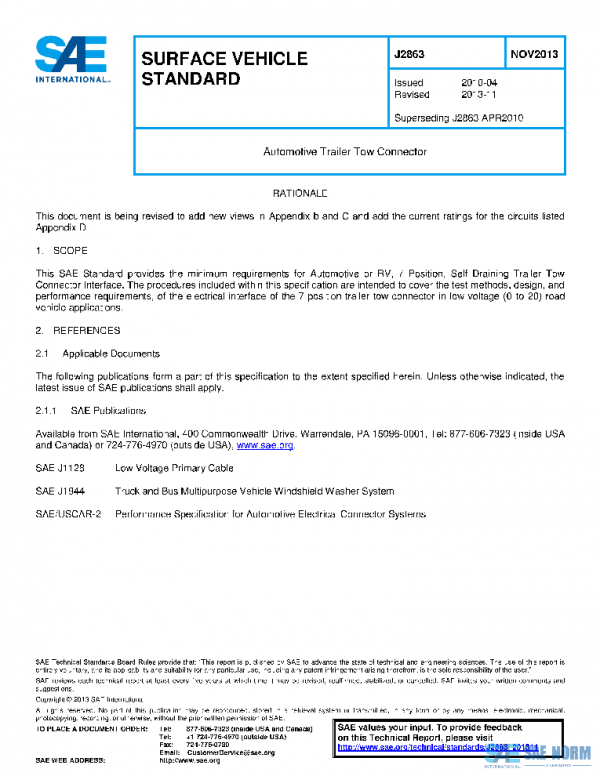 SAE J2863_201311 PDF SAE J2863_201311 PDF