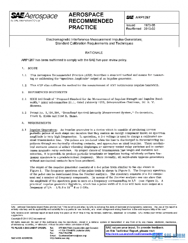 SAE ARP1267 PDF