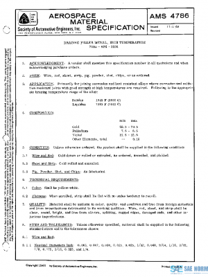 SAE AMS4786 PDF