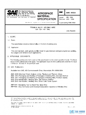 SAE AMS4952A PDF