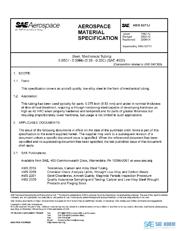 SAE AMS6371J PDF