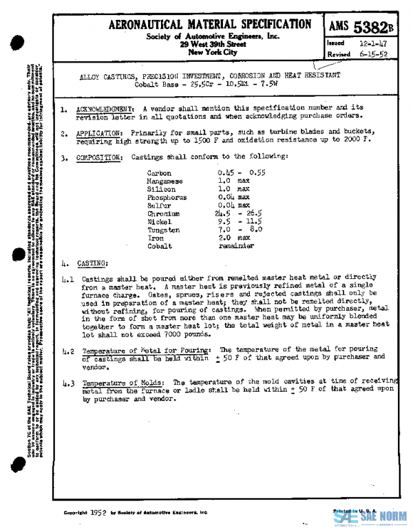 SAE AMS5382B PDF SAE AMS5382B PDF