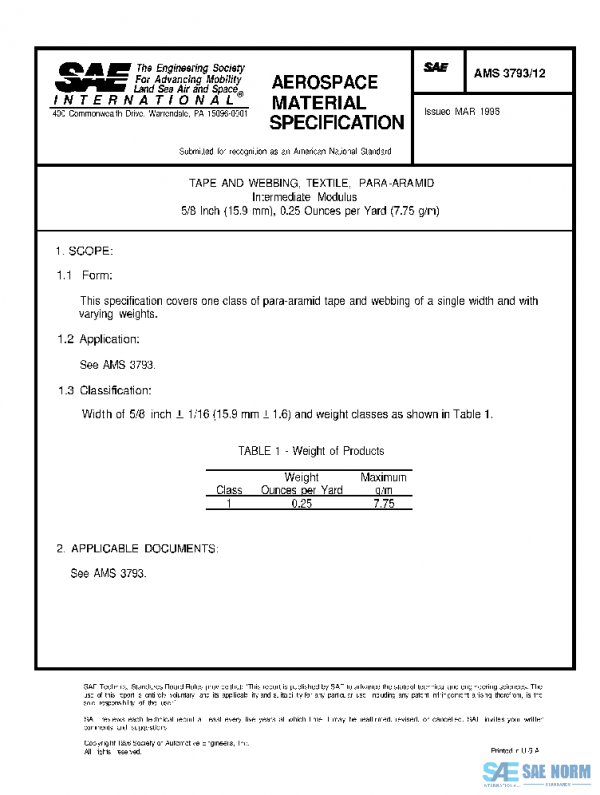 SAE AMS3793/12 PDF
