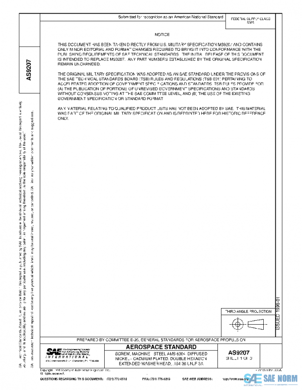 SAE AS9207 PDF