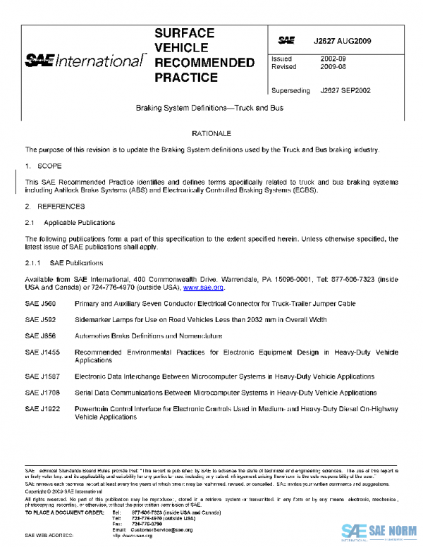 SAE J2627_200908 PDF