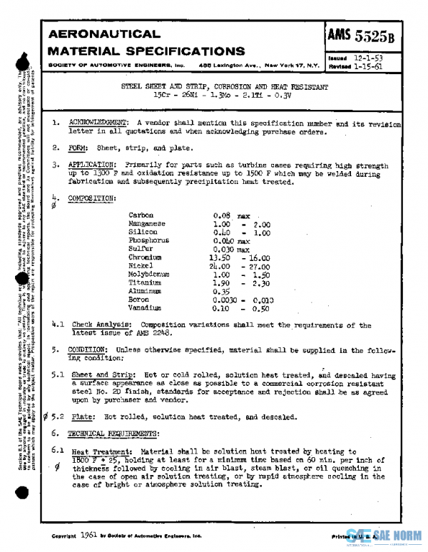 SAE AMS5525B PDF SAE AMS5525B PDF