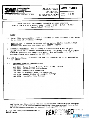 SAE AMS5403 PDF