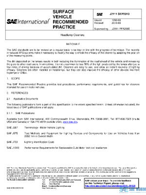 SAE J2111_201009 PDF