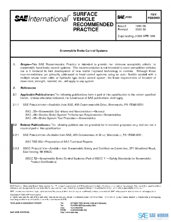 SAE J1282_200302 PDF SAE J1282_200302 PDF