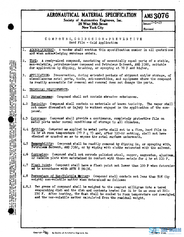 SAE AMS3076 PDF