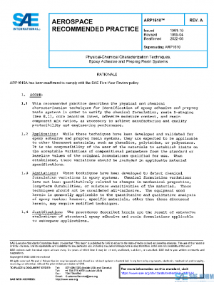 SAE ARP1610A PDF SAE ARP1610A PDF