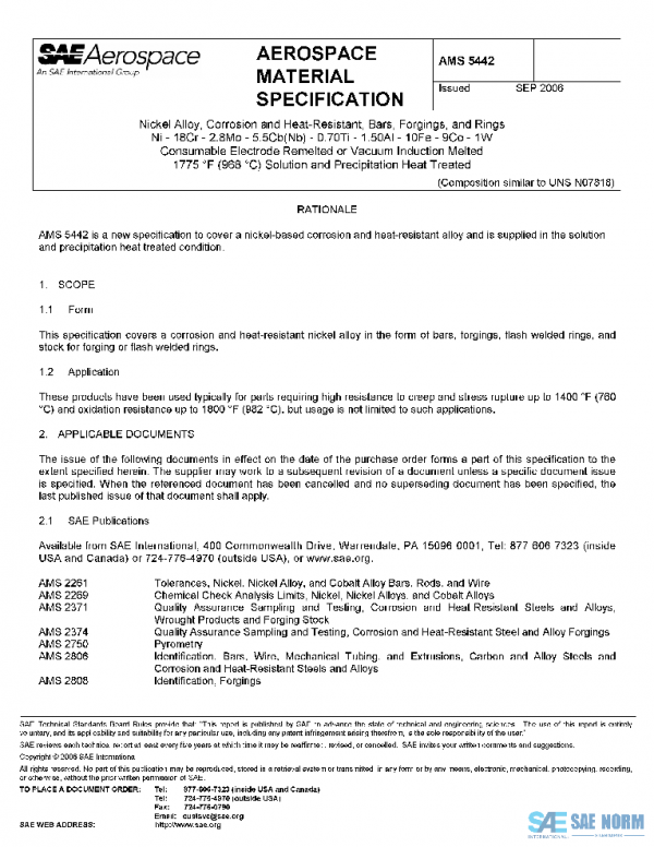 SAE AMS5442 PDF