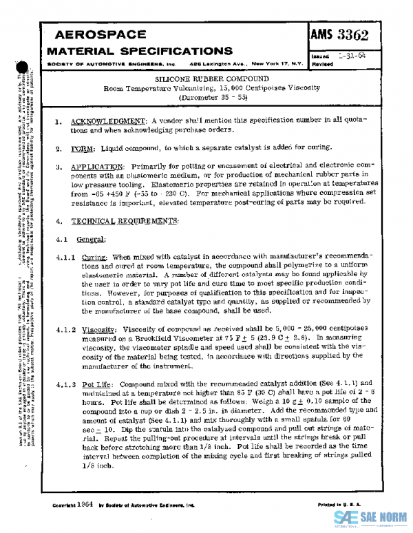 SAE AMS3362 PDF SAE AMS3362 PDF