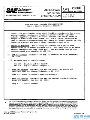 SAE AMS2300E PDF