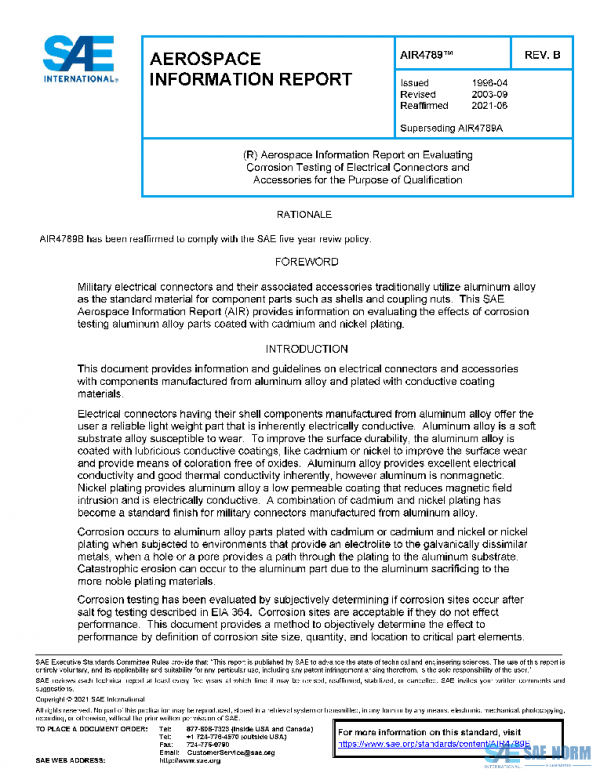 SAE AIR4789B PDF