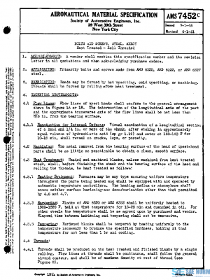 SAE AMS7452C PDF SAE AMS7452C PDF