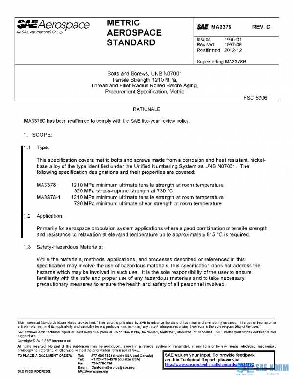 SAE MA3378C PDF