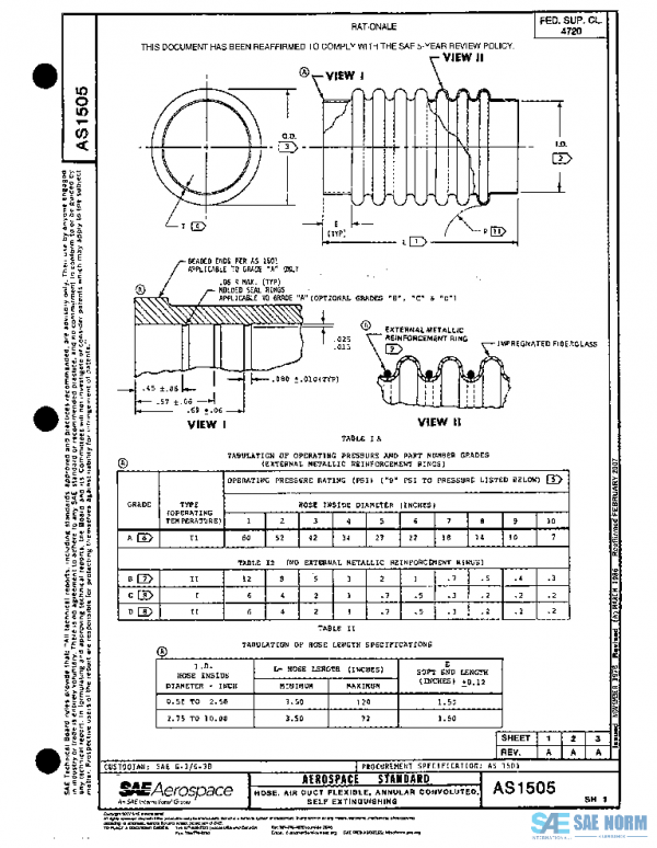 SAE AS1505 PDF SAE AS1505 PDF