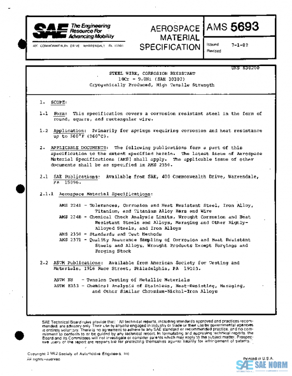 SAE AMS5693 PDF