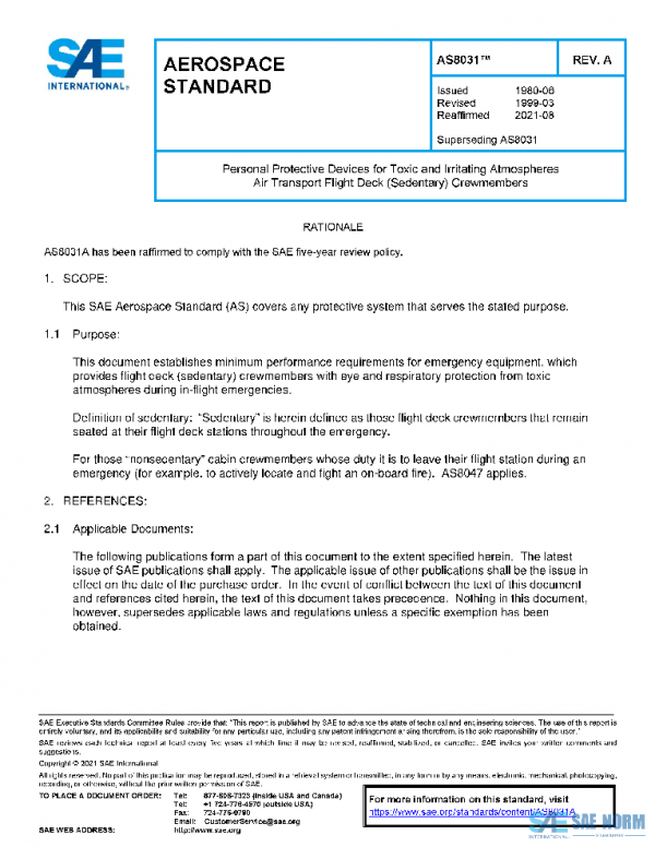 SAE AS8031A PDF