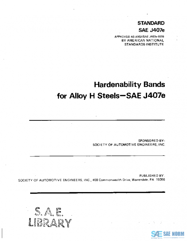 SAE J407E_197711 PDF