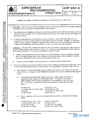 SAE ARP982A PDF