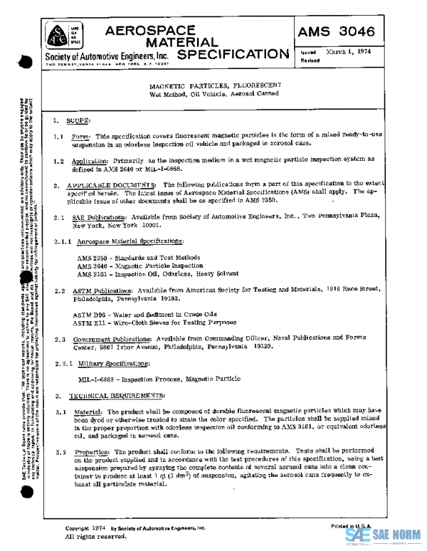 SAE AMS3046 PDF