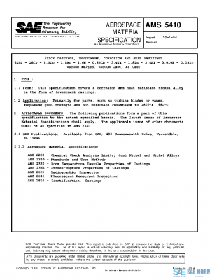 SAE AMS5410 PDF