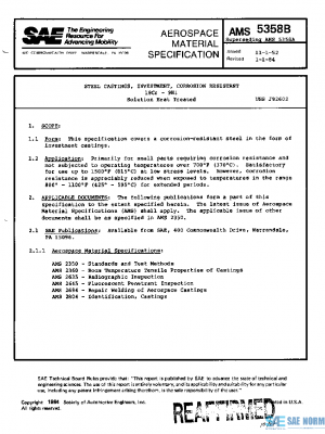 SAE AMS5358B PDF