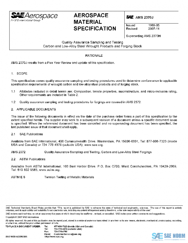 SAE AMS2370J PDF