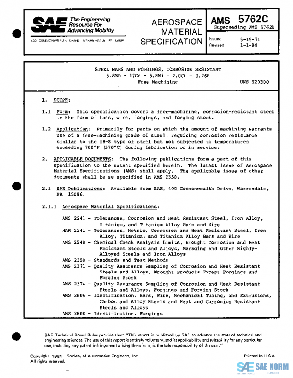 SAE AMS5762C PDF