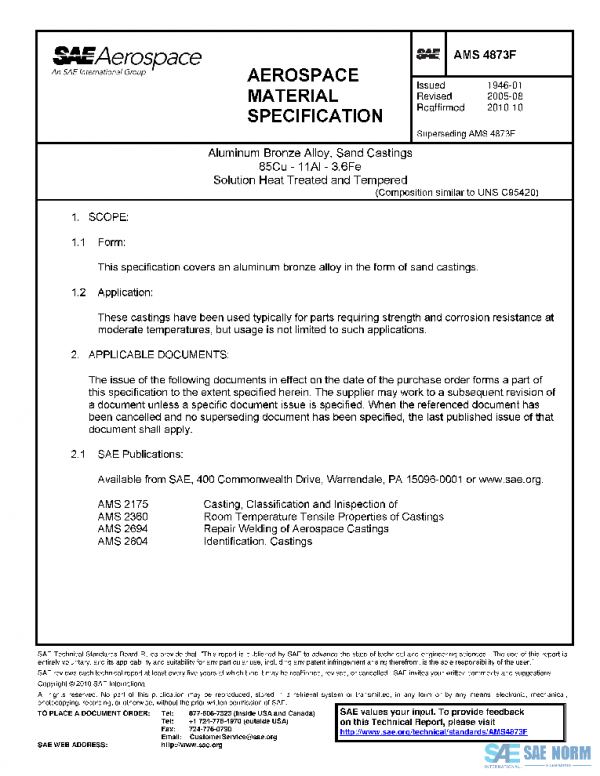 SAE AMS4873F PDF