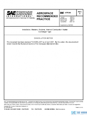 SAE ARP266A PDF