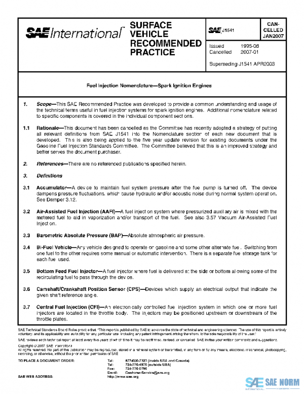 SAE J1541_200701 PDF
