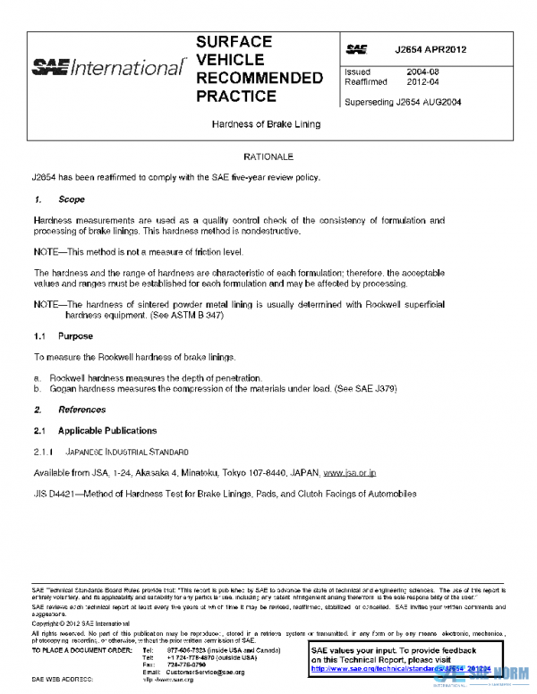SAE J2654_201204 PDF