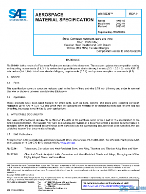 SAE AMS5636H PDF