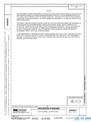 SAE AS25027 PDF