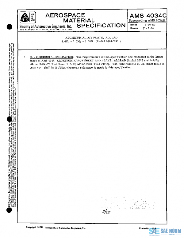 SAE AMS4034C PDF