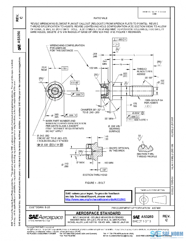 SAE AS3250C PDF