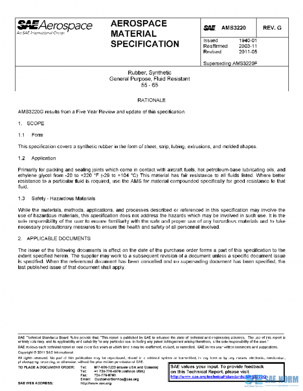 SAE AMS3220G PDF