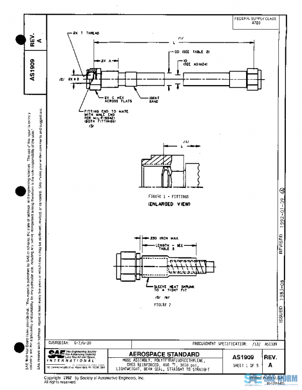 SAE AS1909A PDF SAE AS1909A PDF